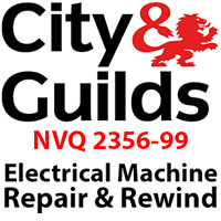 City & Guilds NVQ 2356 Electrical Machine Repair and Rewind Logo